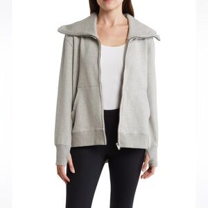 Free People Movement Baseline Zip Up Sweatshirt Jacket
